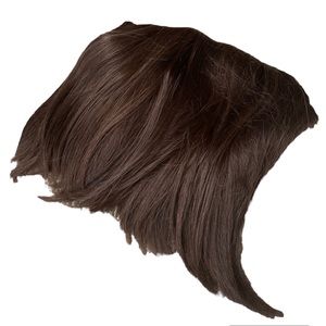 NWOT Hairdo Synthetic Fiber Full Bob Wig Hair Attachment Dark Cherry Brown Hair